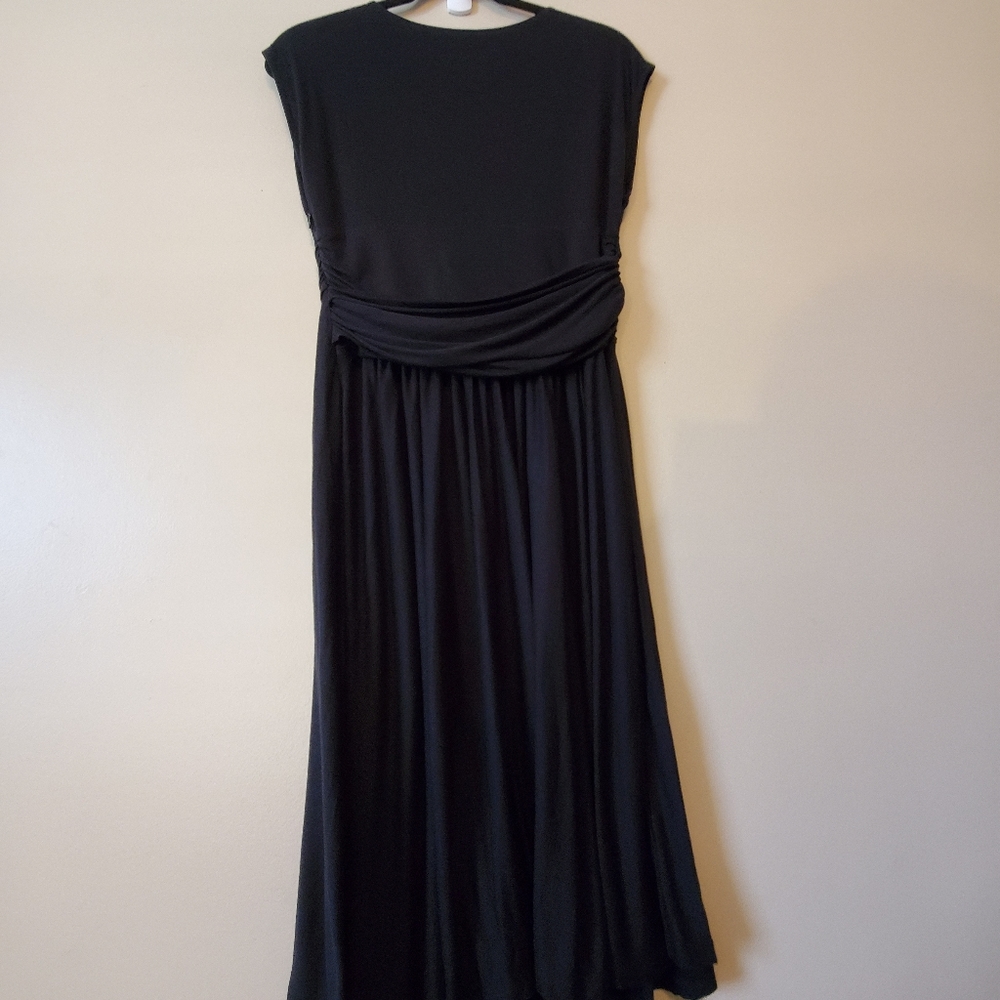 Ann Taylor Loft Faux Wrap Sleeveless Dress - Picture 2 of 9